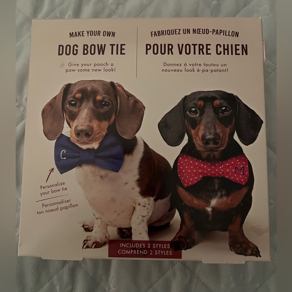 Make Your Own Bow Tie | 2 Styles | Give Your Pooch A New Look